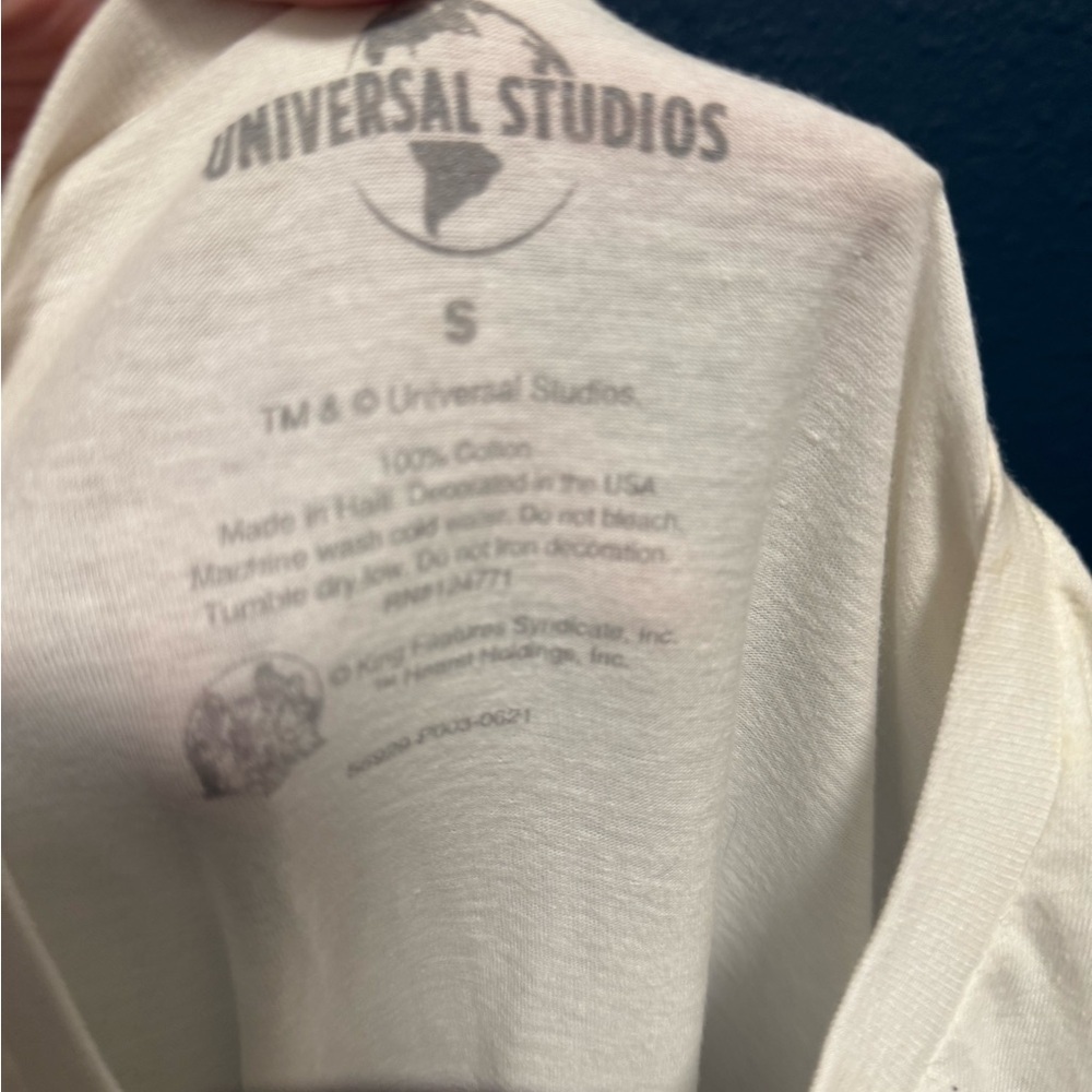 Universal Studios Popeye White T-Shirt S - Picture 4 of 4
